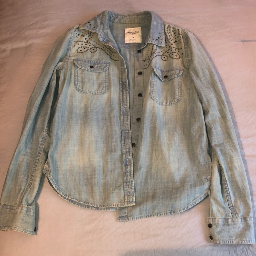 Denim shirt